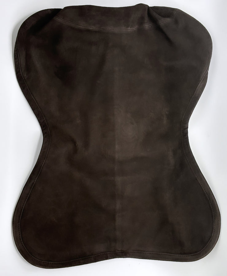 Athena, real suede saddle seat riding cover-available in August
