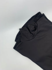 Black GG Technical shirt lays folded on white background.